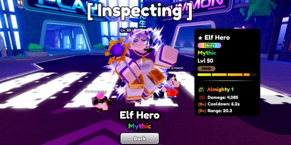 SHINY ELF HERO (FRIEREN EVOLVED) ALMIGHTY ANIME DEFENDERS