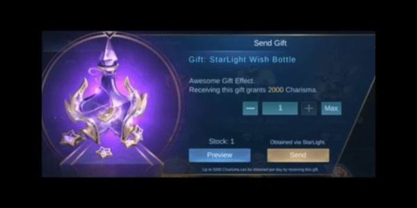 starlight wish bottle