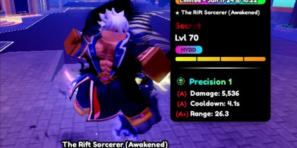 THE RIFT SORCERER (AWAKENED) GOJO | ANIME DEFENDERS
