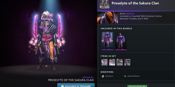 Proselyte of the Sakura Clan + Persona AM (Anti-mage set)