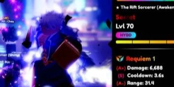 the rift sorcerer (gojo) requiem