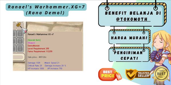 Ranael's Warhammer.XG+7 (Rana Demol)