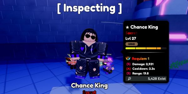 Chance King Requiem Good Stats