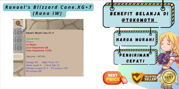 Ranael's Blizzard Cane.XG+7 (Rana IW)