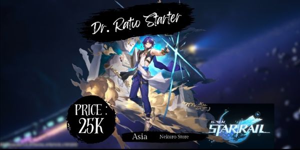 Akun Starter - Dr. Ratio + Bronya (Rate On) [Asia]