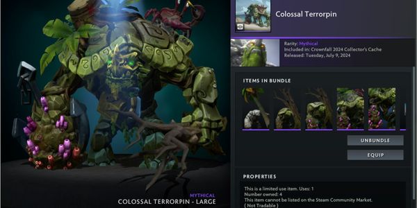 Buy Item Gift Colossal Terrorpin - Tiny (crownfall Collector chase 2024 ...
