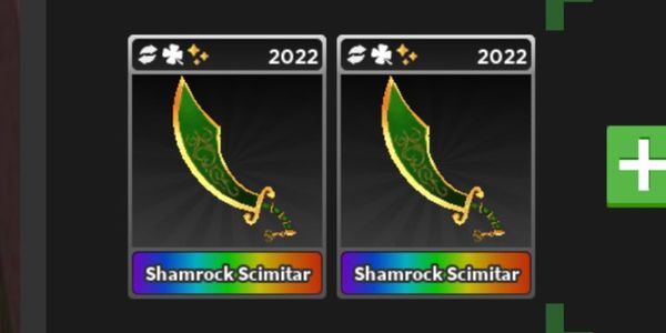 Shamrock Scimittar + Bonus Knife/Killer Spectrum