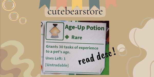 Age Up Potion | Adopt Me! Item