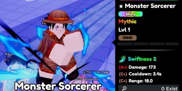 Beli Unit SHINY Monster Sorcerer ( MEGUMI ) EVO | ANIME DEFENDERS Anime ...