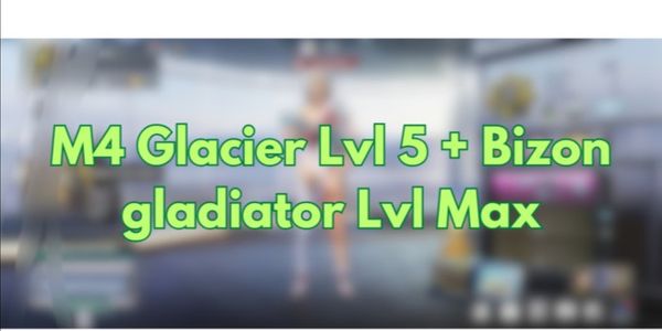 M4 Glacier Lvl 5 MURAH