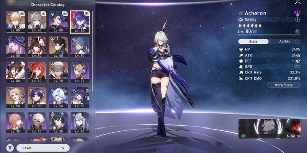 [ASIA] TL 65 ACHERON+SIGN,DANHENG IMBIBITOR LUNAE+SIGN,SPARKLE,JADE,DR RATIO