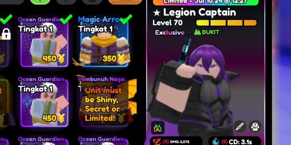 Almighty Legion captain (random stats)