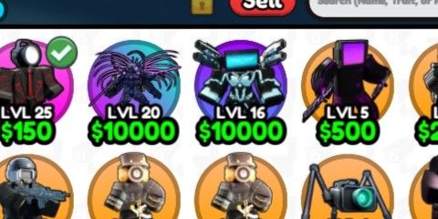 pack 1 cosmic tri titan galactic and 1 godly titan computers woman all assasin skibidi tower defense