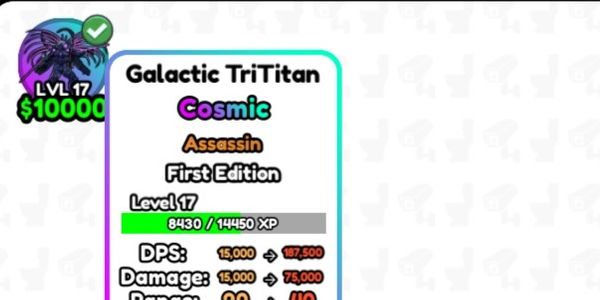 Galactic TriTitan -Cosmic (Skibidi Tower Defense)