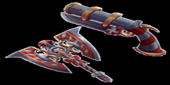 Swirly set (Axe+Gun)