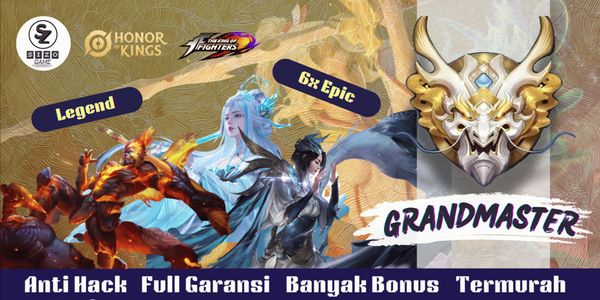 Akun Grandmaster Skin Legend (FULL SNK || 6x Skin Epic || 272 Token || 64 Hero || Top 1% Allain)