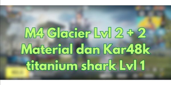 M4 GLACIER LVL 2 MURAH