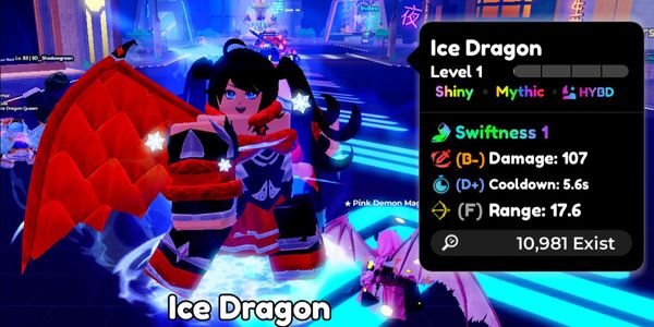 Shiny Ice Dragon - META