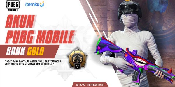 AKUN PUBG MOBILE - RANK GOLD