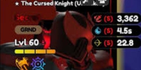 Igris ( The Cursed Knight ) Evo , Good Stats