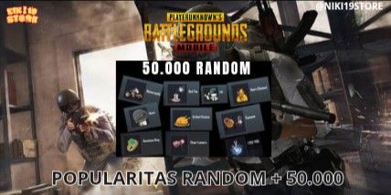 PUBG MOBILE POPULARITY +50,000 POINTS PLUS BONUSES