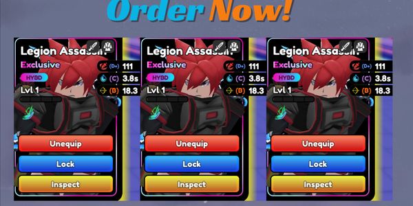 Legion Assassin Stats Random - Anime Defenders RBL