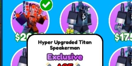 signed upgraded titan speakerman