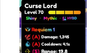 Shiny Cursed Lord Requiem Good Stat