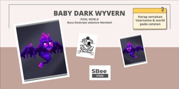 Baby Dark Wyvern