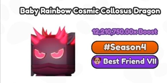 Cosmic Collosus Dragon BF7 - Arm Wrestle Simulator