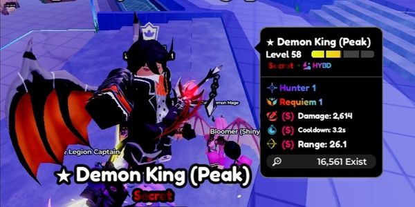 Demon King "Diablo" (Requiem) Perfect Stats