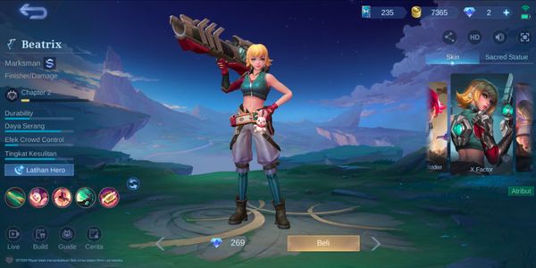 X Factor (Basic Skin Beatrix)