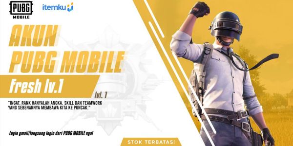 AKUN FRESH PUBG MOBILE LEVEL 1