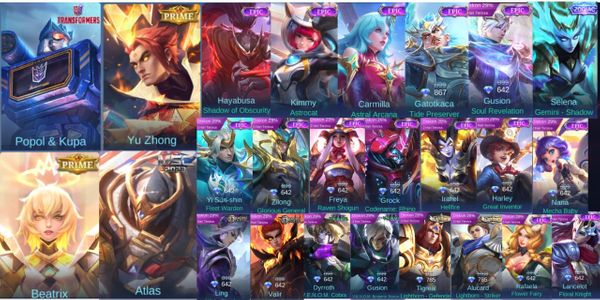 Cheap mobile legends