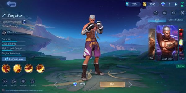 Death Blow (Basic Skin Paquito)