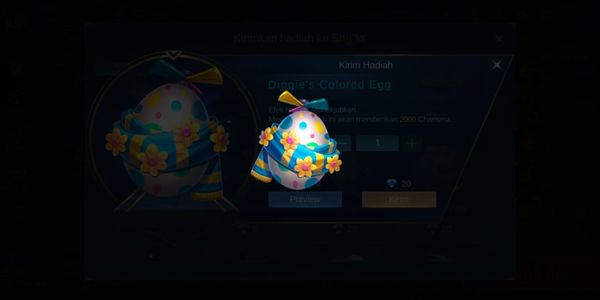 Diggie's Colored Egg