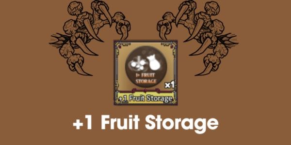 +1 Fruit Storage