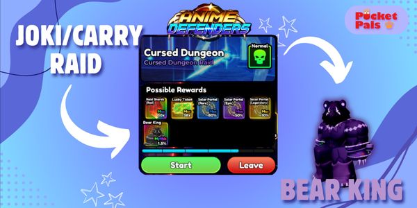Joki/Carry Cursed Dungeon Raid