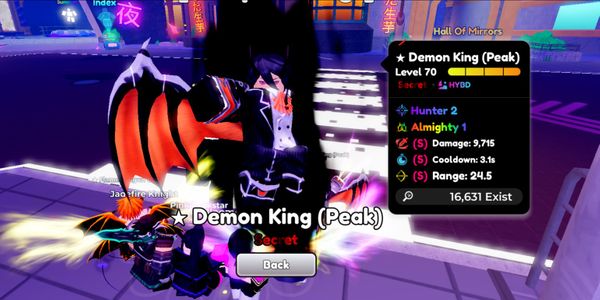 Demon King Almighty Hunter II (Double Trait) SSS - Anime Defenders