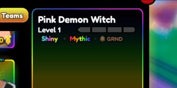 Pink Demon Witch (SHINY) | Anime Defenders