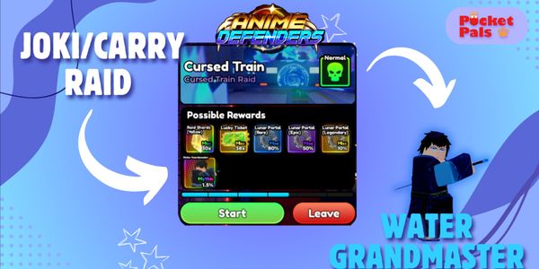 Joki/Carry Cursed Train Raid