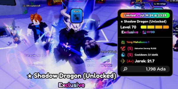 ALMIGHTY SHADOW DRAGON EVO - Anime Defenders