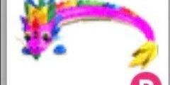 Ride Rainbow Dragon - Adopt me