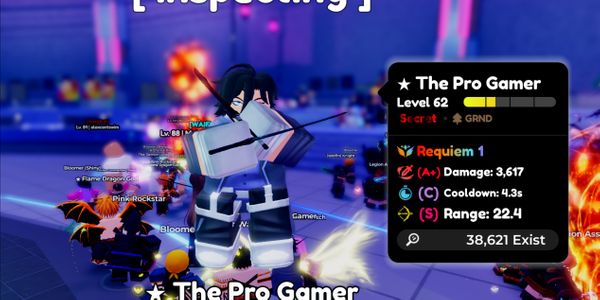 The Pro Gamer | Anime Defenders