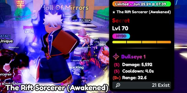 The Rift Sorcerer (Awakened) - Anime Defenders