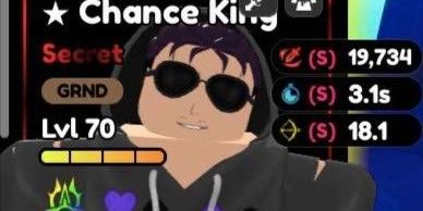 Chance King ALMIGHTY (Evo) GOD STATS