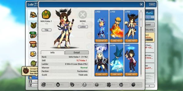 Maj - 3 Unique Heroes Ready to Use [Read Description]