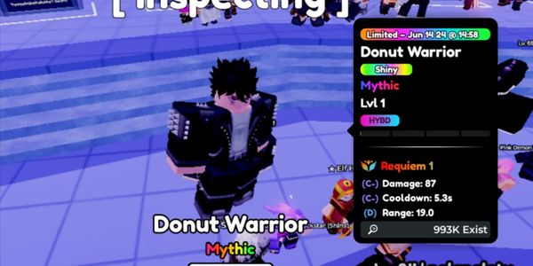Shiny Donut Warrior | Anime Defenders