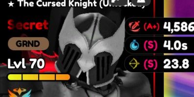 The Cursed Knight REQUIEM (Unlocked) GOD STATS