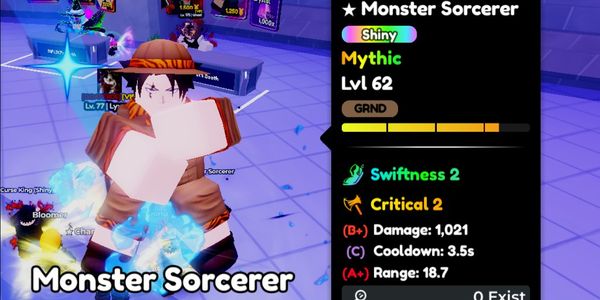 Shiny Evo Monster Sorcerer - Anime Defenders